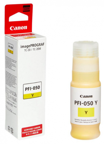 Canon PFI-050 Tinte Yellow für Canon imagePROGRAF TC-20 TC-21 5701C001
