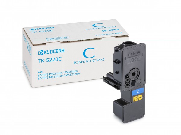 TK-5220C Cyan Kyocera Original Toner