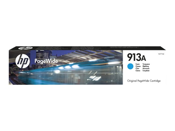 HP 913A cyan Original-PageWide-Patrone F6T77AE