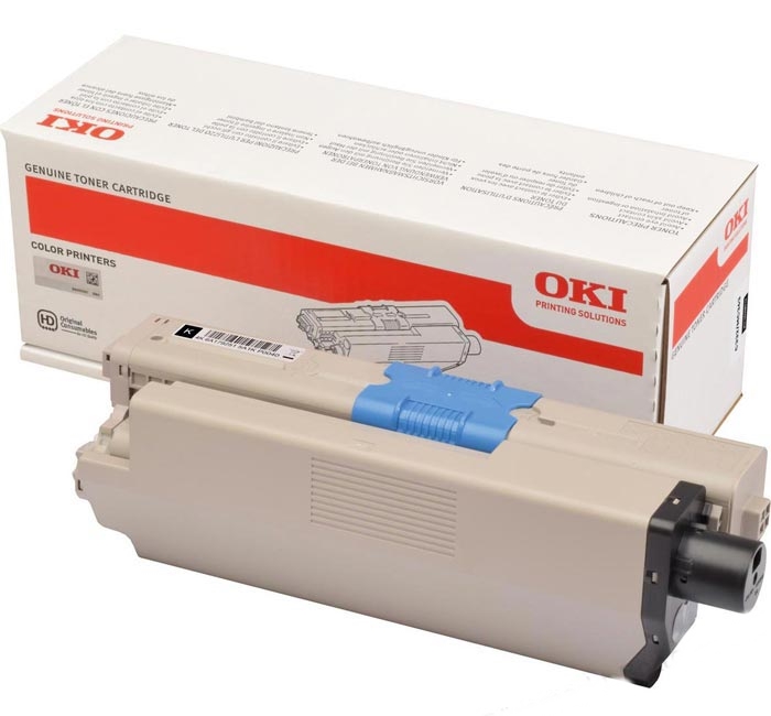 OKI Toner Black C332 MC363 46508712 Original Schwarz 3500 Seiten 