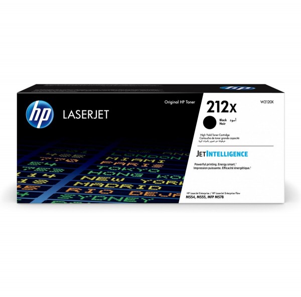 HP 212X Toner Black W2120X 13.000 Seiten Color LaserJet Enterprise M554dn M555dn M555x