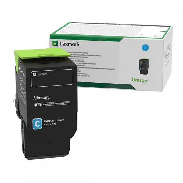 Lexmark 78C20C0 Toner Cyan CS421dn CS521dn CS622de CX522de CX622de CX625de