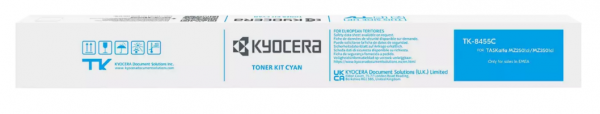 Kyocera TK-8455C Toner Cyan für TASKalfa MZ 2501ci 3501ci 1T0C2MCNL0
