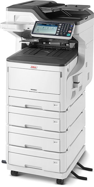 OKI MC833dnv Multifunktionsdrucker Farbe A3 09006109