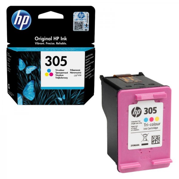 HP 305 Original Tinte Tri-Colour 3YM60AE für Envy 6010 6020 6030 6055 3YM60AE
