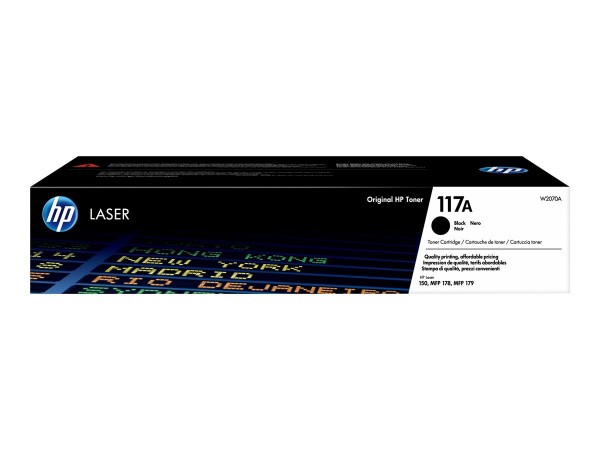 HP 117A Toner black W2070A für Laser 150 MFP178 MFP179