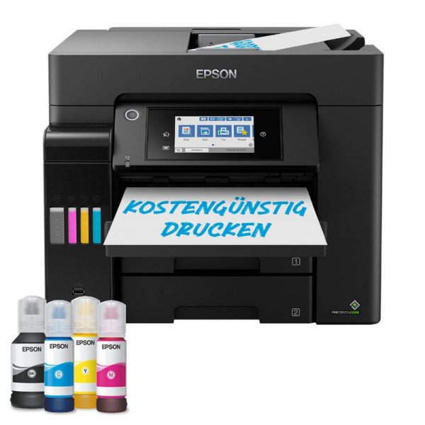 Epson EcoTank ET-5855 4 in 1 Tintenstrahl-Multifunktionsdrucker A4 C11CJ29406