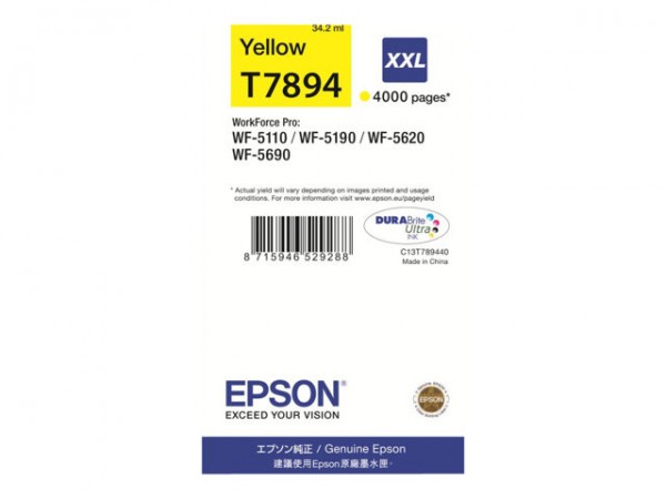 EPSON C13T789440 Original Tinte gelb XXL