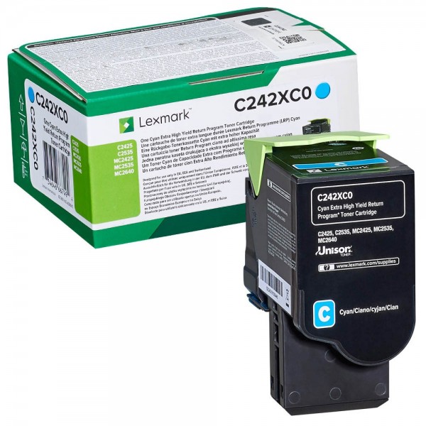 LEXMARK C242XC0 Cyan