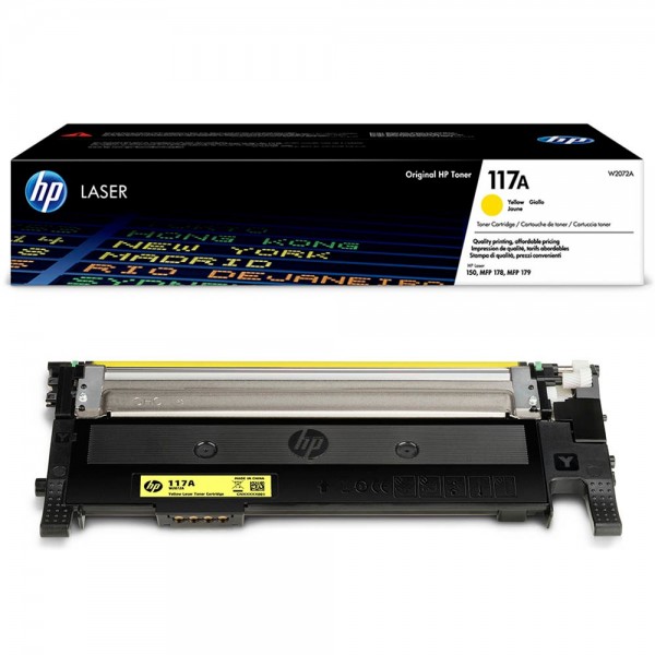 HP 117A Toner cyan W2071A HP Color Laser 150 HP Color Laser 150nwHP Color Laser MFP178