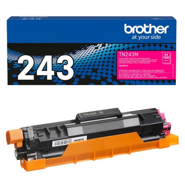 TN-243M Toner Magenta Brother DCP-L3510CDW HL-L3210CW Brother MFC-L3730CDN MFC-L3750CDW