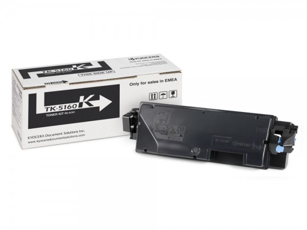 Kyocera Original Toner TK-5160K Schwarz für ECOSYS P7040cdn
