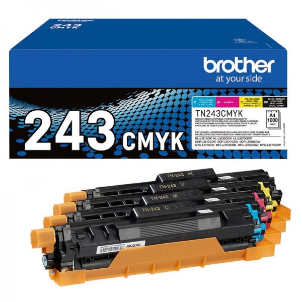 Brother Toner TN-243CMYK Multipack Brother DCP-L3510CDW HL-L3210CW MFC-L3750CDW