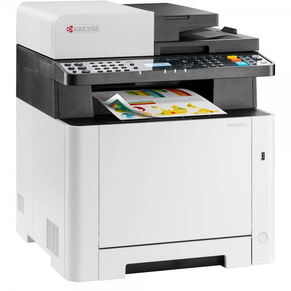 KYOCERA ECOSYS MA2100cwfx 4 in 1 Farblaser-Multifunktionsdrucker grau